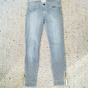 Current Elliott Pinstriped jeans